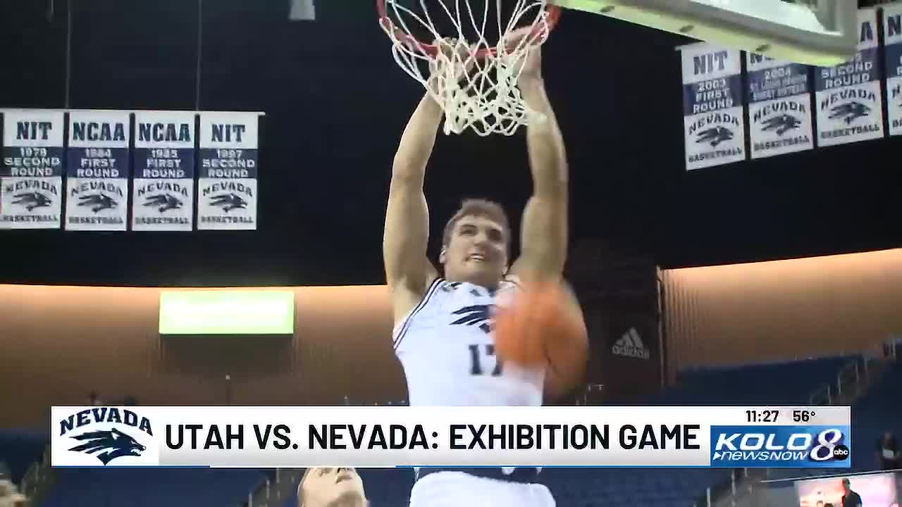 Nevada Wolf Pack Defeat Utah Utes 71-61 in Reno Exhibition
