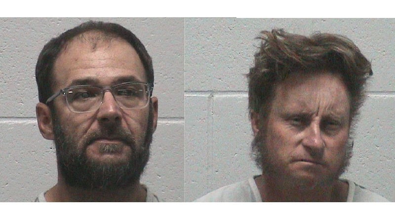 James Edward Karol (left) and Jeremy Barrett are both charged with open murder in connection...