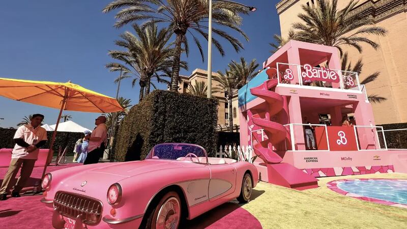 Barbie dream car corvette hotsell