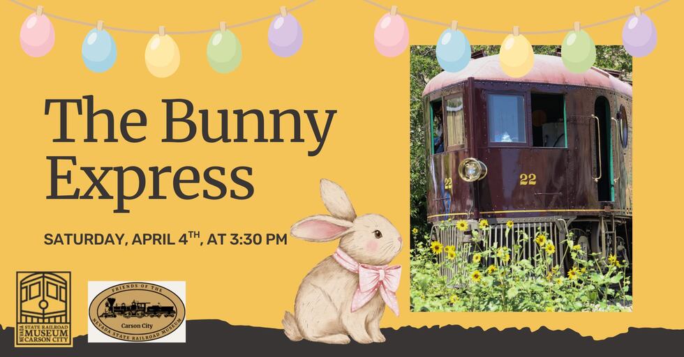 The friends of the Nevada State Railroad Museum introduce the bunny ...