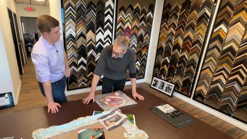 Paul Heroy’s Frame and Print has handled everything from Rat Pack memorabilia to 9/11...