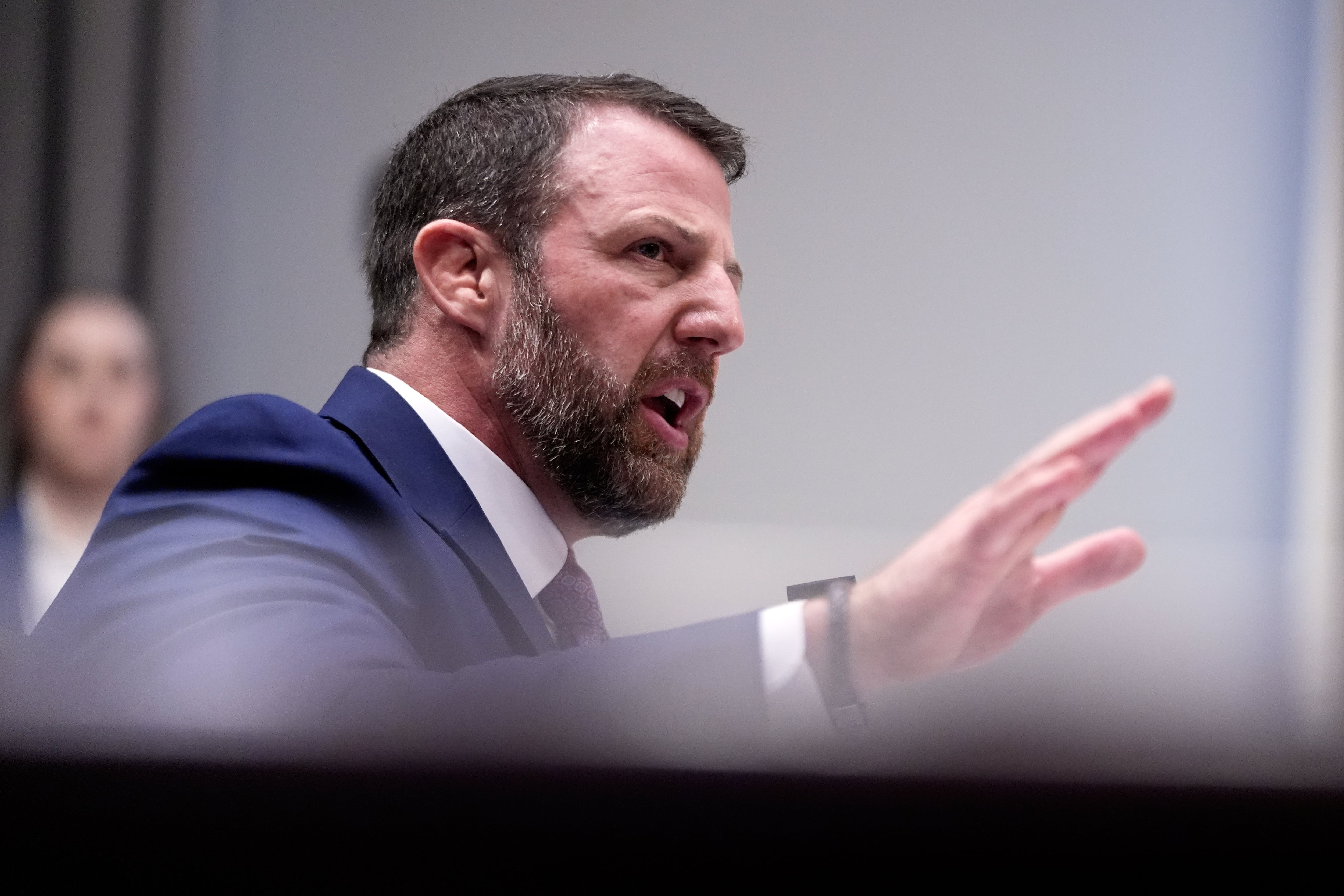 DHS Secretary Mullin pushes election security initiative with threats