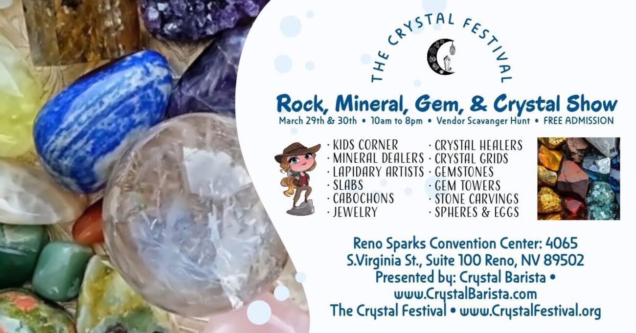 Rick Reno Crystal Spring The Crystal Festival brings rocks, gems and minerals from around the ...