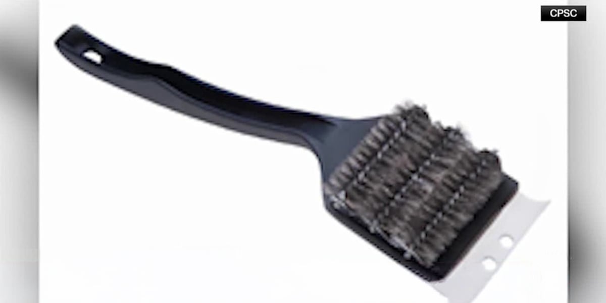 Grill brush recall expanded to include over 3.6 million brushes sold at Walmart, Amazon, other retailers