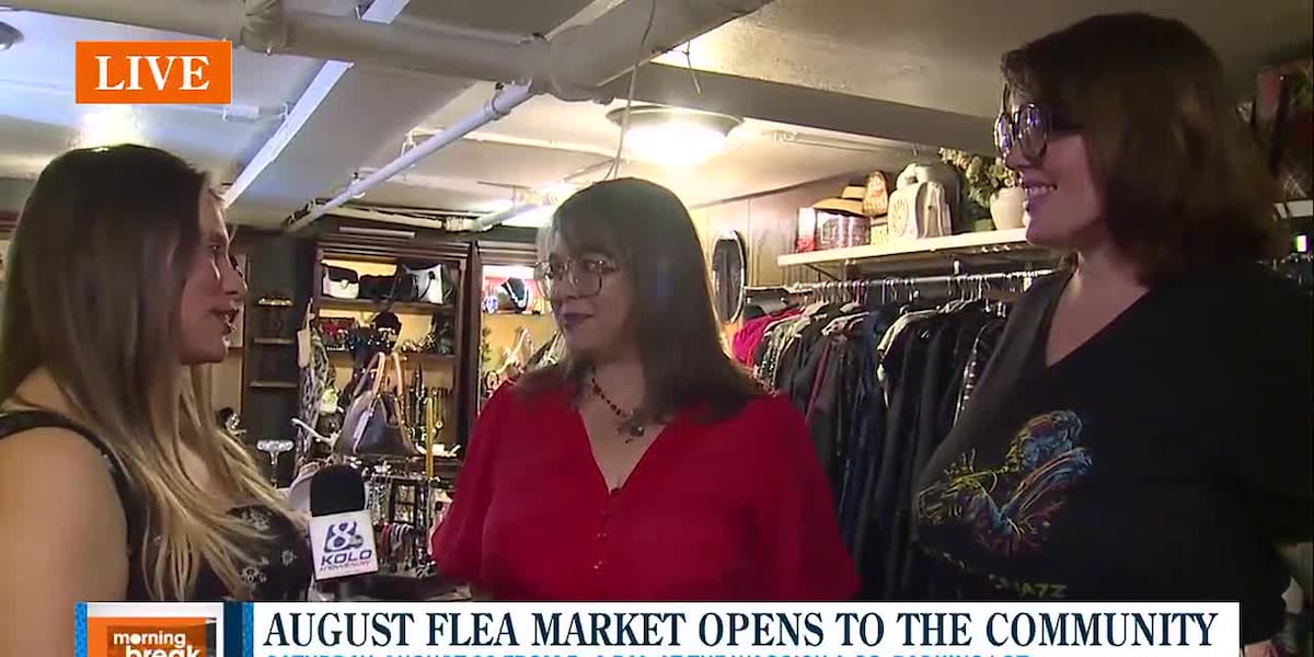Sierra Arts Foundation and Waggish & Co. team up for August Flea Market