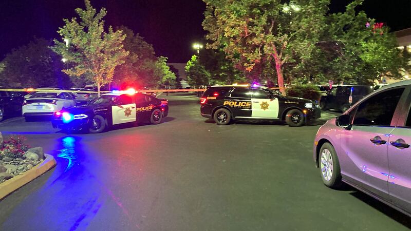 The scene of a homicide at the Atlantis Hotel Casino Resort.