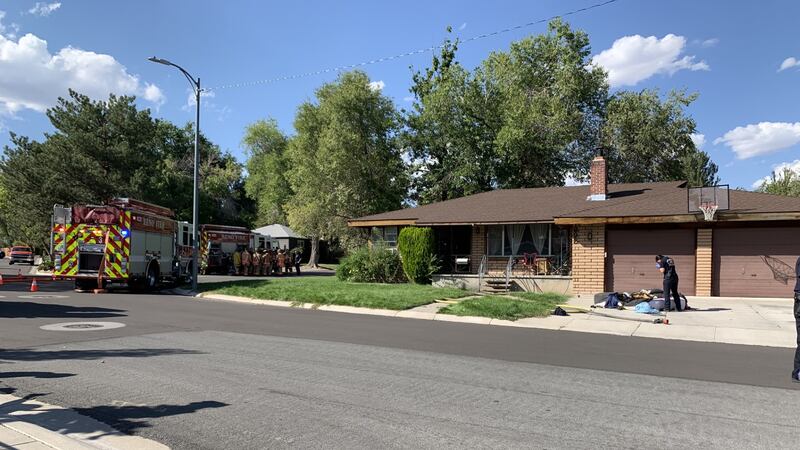 1 hospitalized after house fire in Reno