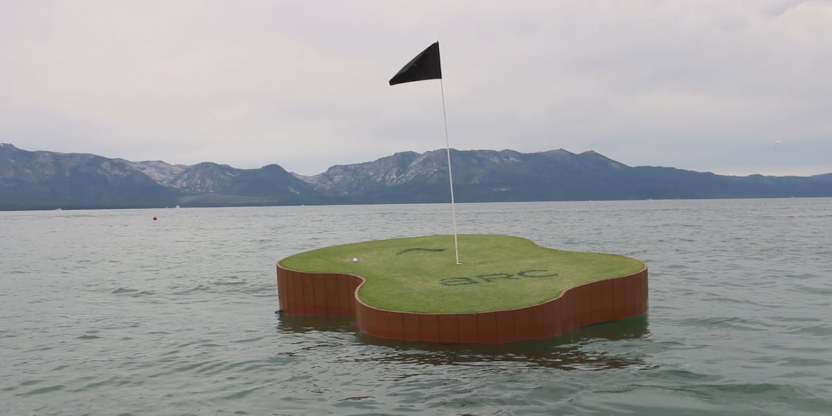 Playing Lake Tahoe's “19th Hole” at the American Century Championship
