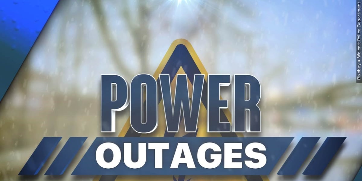 Power estimated to be restored at 10:45 p.m.