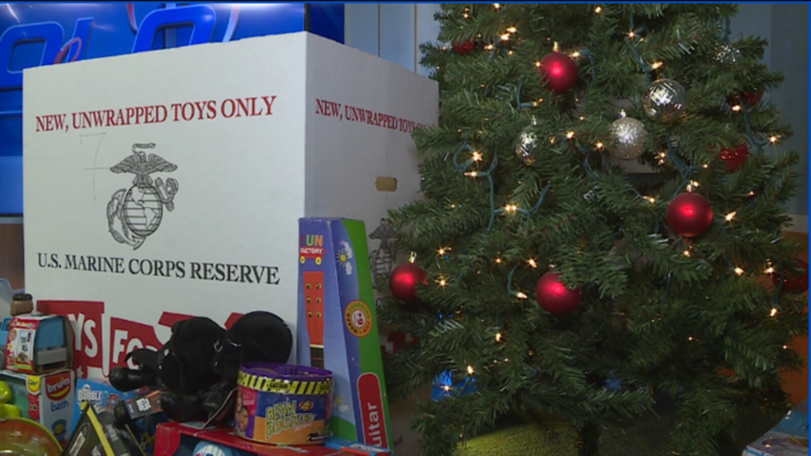 Sparks woman helps kickstart our 2025 'Toys for Tots' campaign