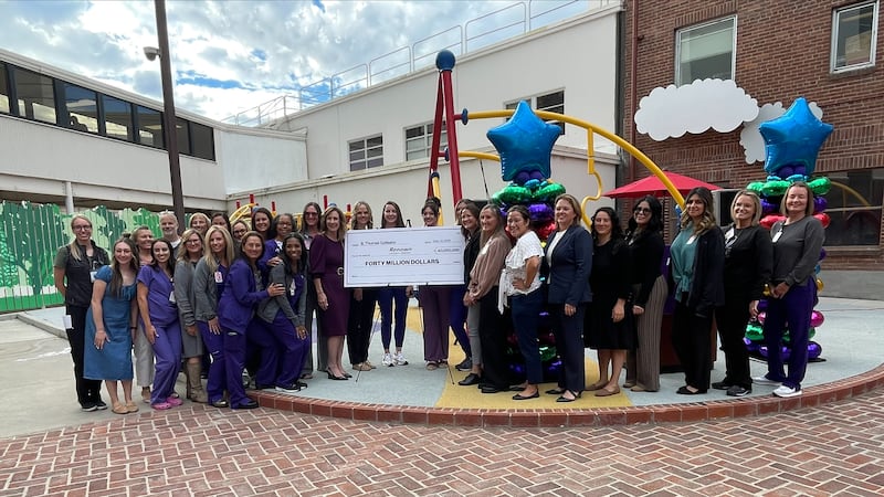 The new hospital is possible thanks to a $40 million donation