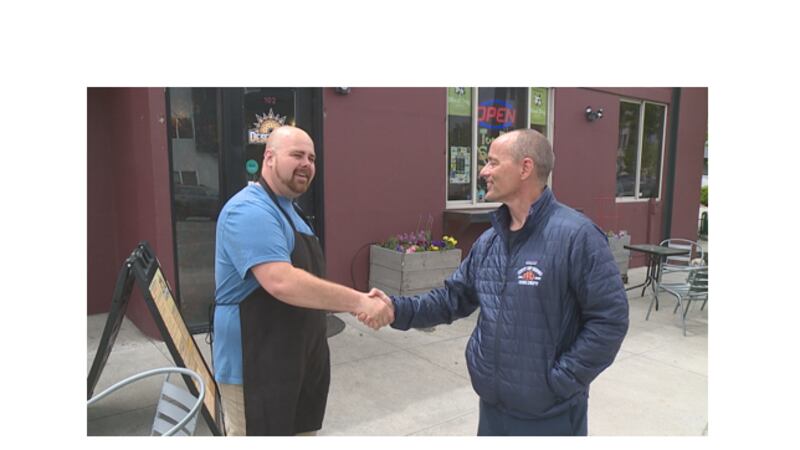 Shane Reno Hss Local bagel shop feeds firefighters responding to Reno fire