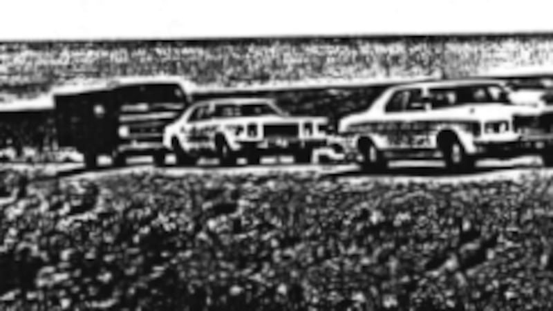 This photo was original evidence collected after a 1979 homicide.
