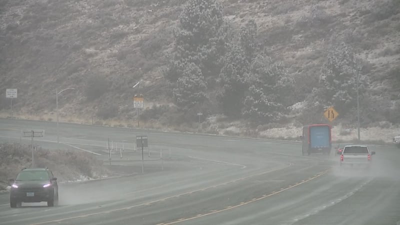 Nevada State Police are urging drivers to be cautious on roadways during the winter storms.