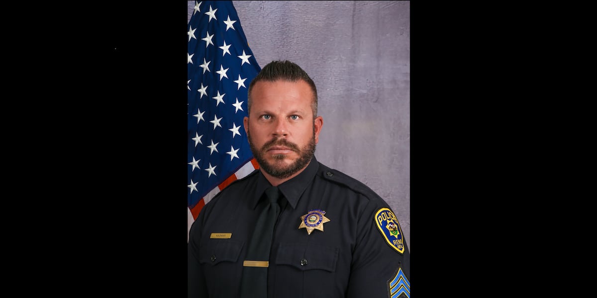 Thomas Tintsman Reno Reno police remember officer after unexpected death