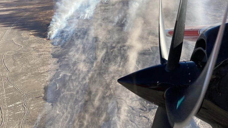 Inyo Complex Fire Inyo County wildfire fully contained