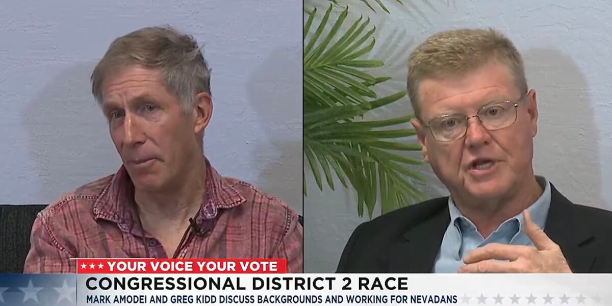 Amodei, Kidd discuss background, experience and reproductive rights