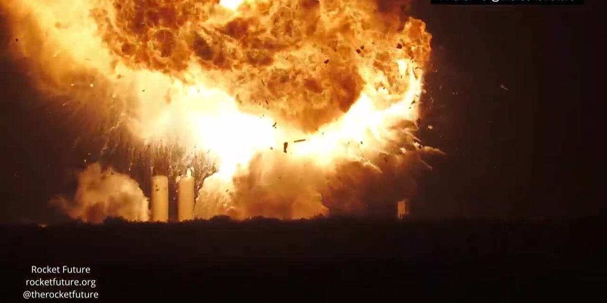 Spacex Rockets Exploded SpaceX rocket explodes during testing at Starbase launch site