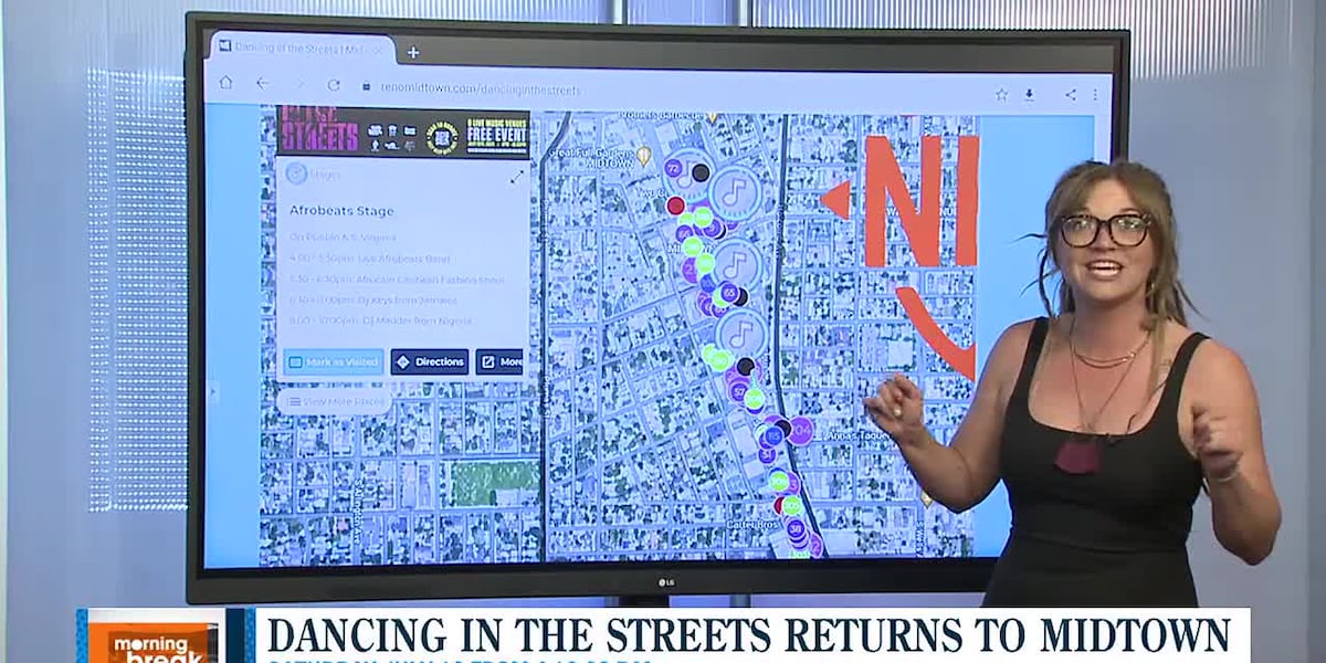 Map Dancing MidTown creates interactive map for guests to plan Dancing in the ...