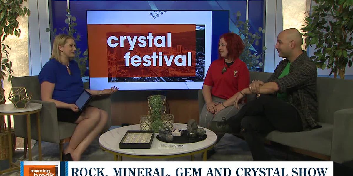 Rick Reno Crystal Spring The Crystal Festival brings rocks, gems and minerals to the Reno-Sparks ...