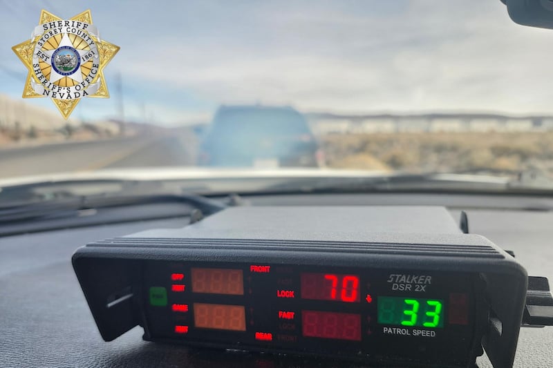 The woman was booked on felony charges