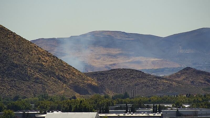 Bug Fire Reno Crews put out brush fire in south Reno