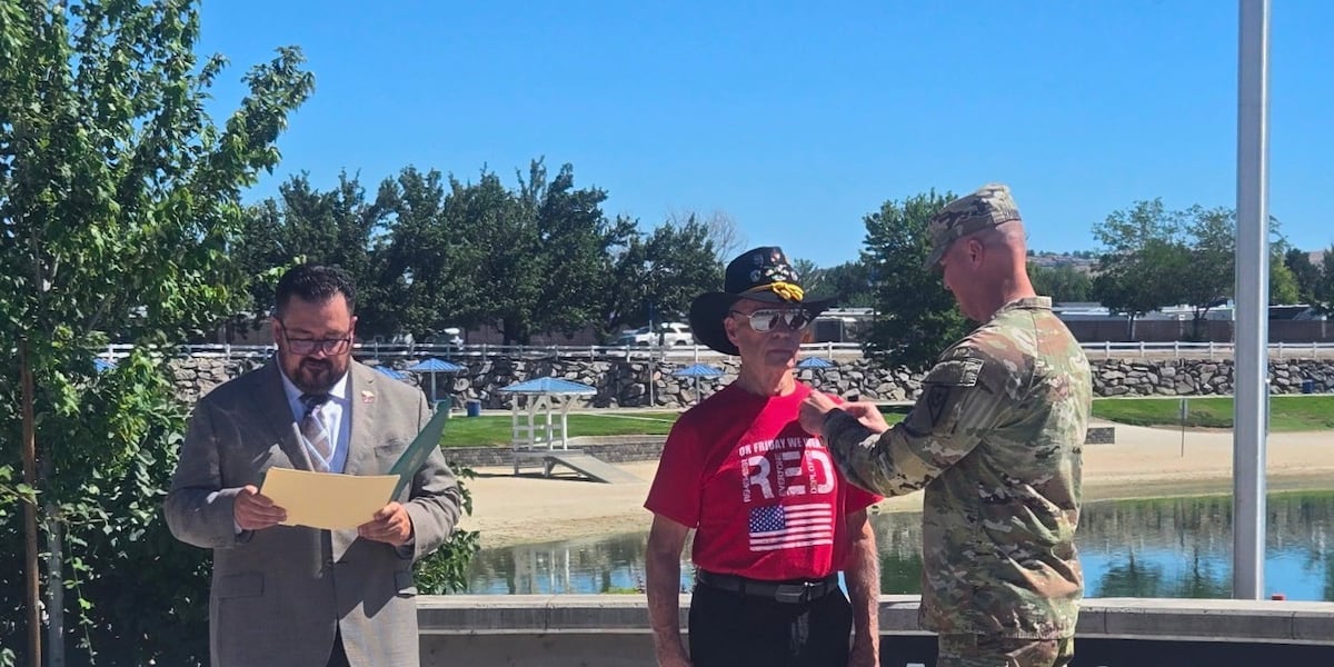 Sparks Vietnam veteran gets Purple Heart after nearly 60 years