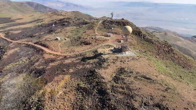 Perry Fire Reno Perry Fire southwest of Pyramid Lake fully contained