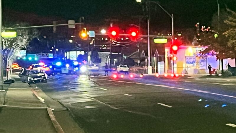 A crash closed Fourth Street and Sutro Street in Reno.