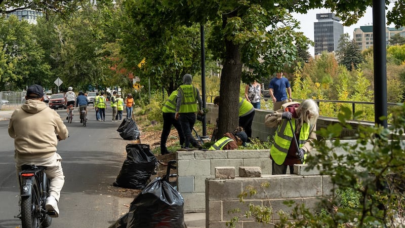 Crews covered 26 sites across the Truckee River watershed