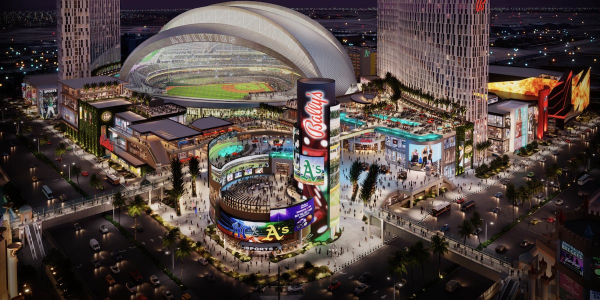 Bally’s Las Vegas shares new look at integrated resort with A’s ballpark