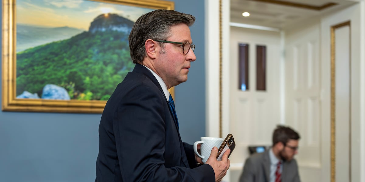 Speaker Johnson says he disapproves of Justice Department tracking ...