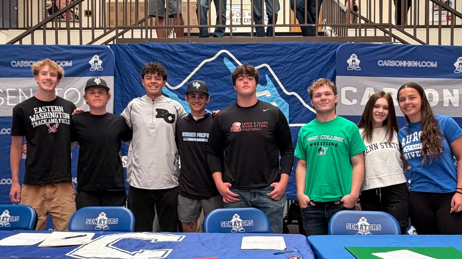 Carson Modrak Carson High student-athletes sign with colleges