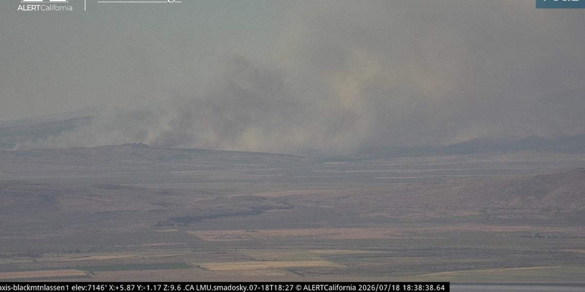 Biscar Fire grows to 4,200 acres in Lassen County