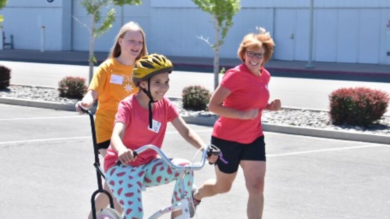 Learning Disability Bike Riding Bike camp for people with developmental disabilities