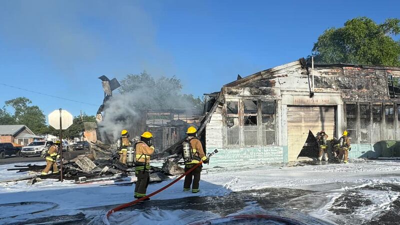 Complex Structure Fires Nearly 40 firefighters battle
