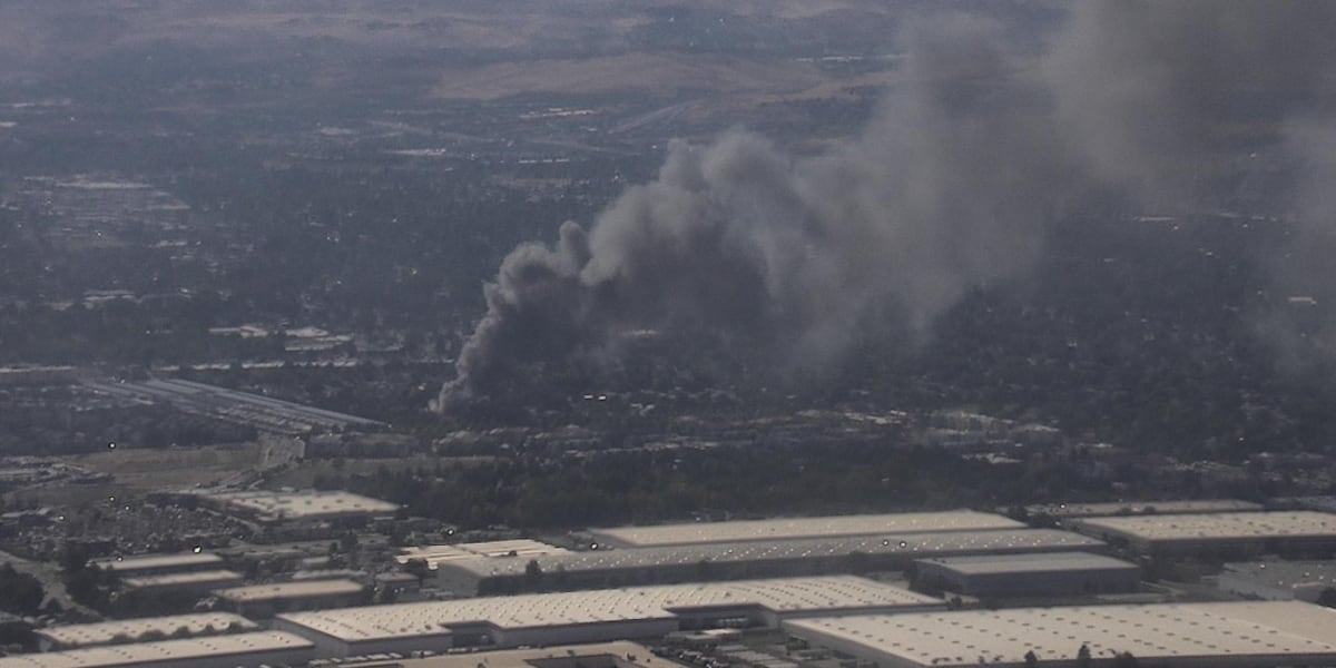 Sparks Fire Dept. responding to fire at mobile home park