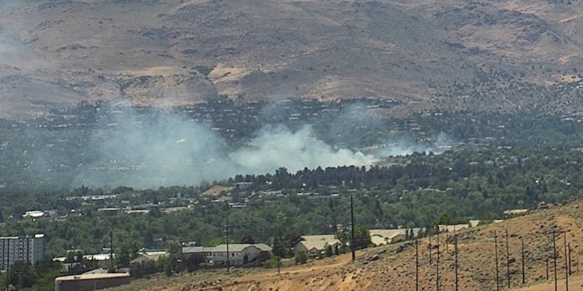 Reno Fire responds to vegetation fire near W. Fourth Street