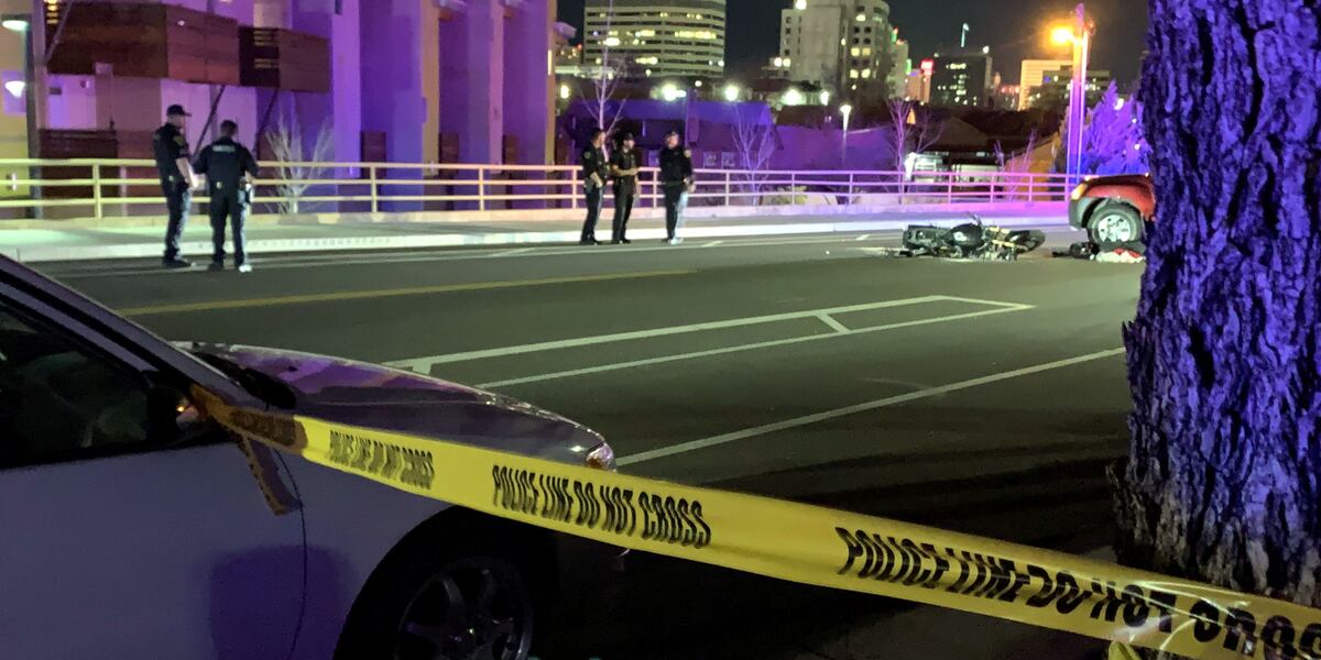 Reno police investigating deadly motorcycle crash Reno police investigating deadly motorcycle crash