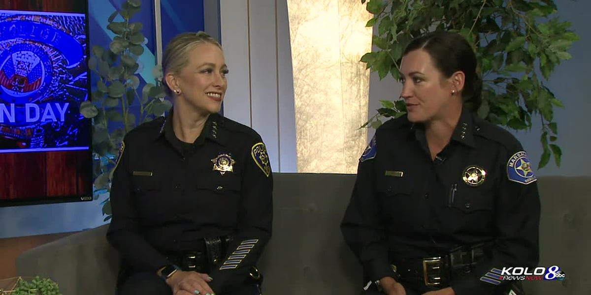 Female Cop Sign Celebrating local women in law enforcement ahead of National Police ...