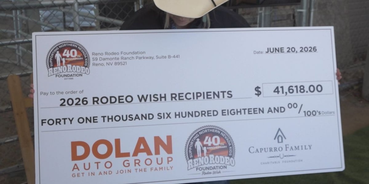 Reno Rodeo Foundation's Rodeo Wish program to award more than $40,000 to Northern Nevada families
