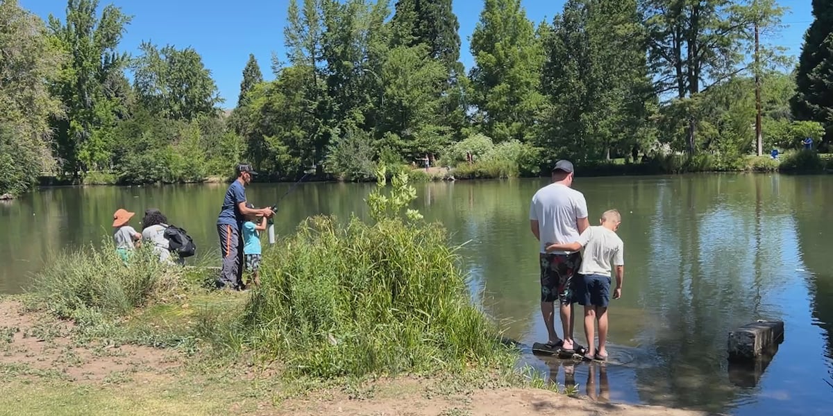 Free Fishing Day draws crowds to Idlewild Park