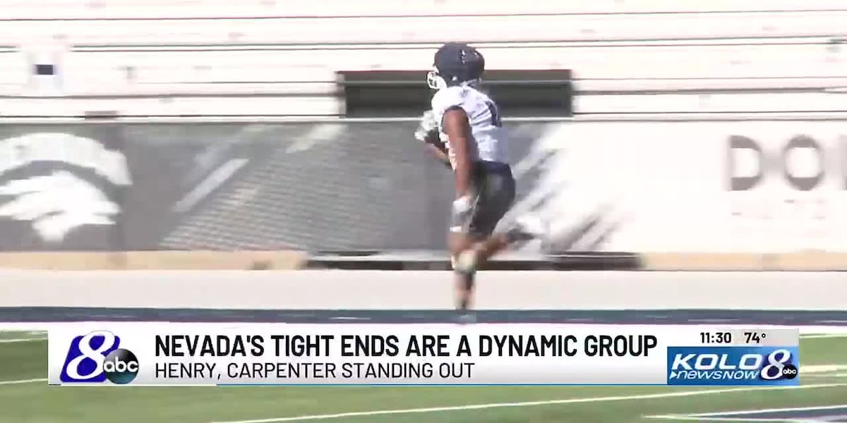Nevada's tight ends are a dynamic group