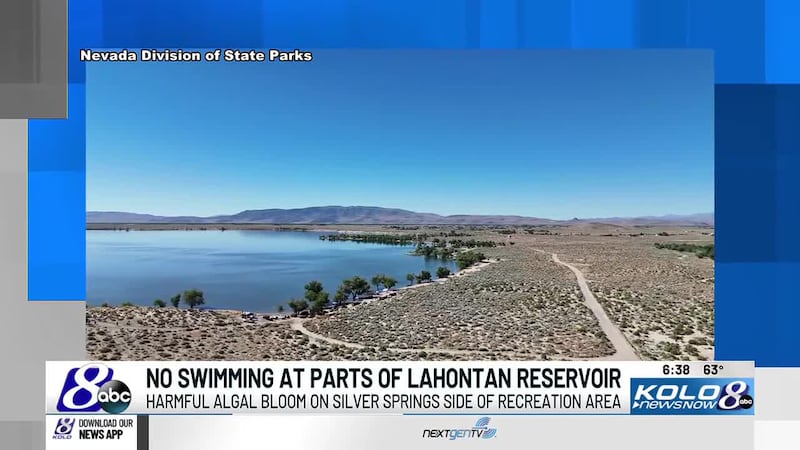 Nevada State Parks prohibits swimming at part of Lahontan Reservoir