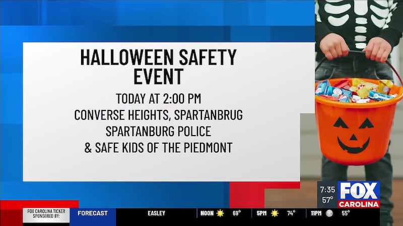Spartanburg police to host Halloween safety event