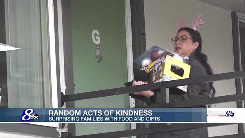 Two hundred families are waking up to Random Acts of Kindness from the Reno-Sparks Gospel...